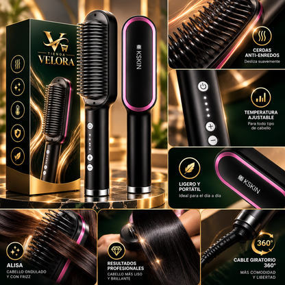 Cepillo Alisador Eléctrico: Cuidado Diario y Efecto Salón Sin Maltratar Tu Cabello