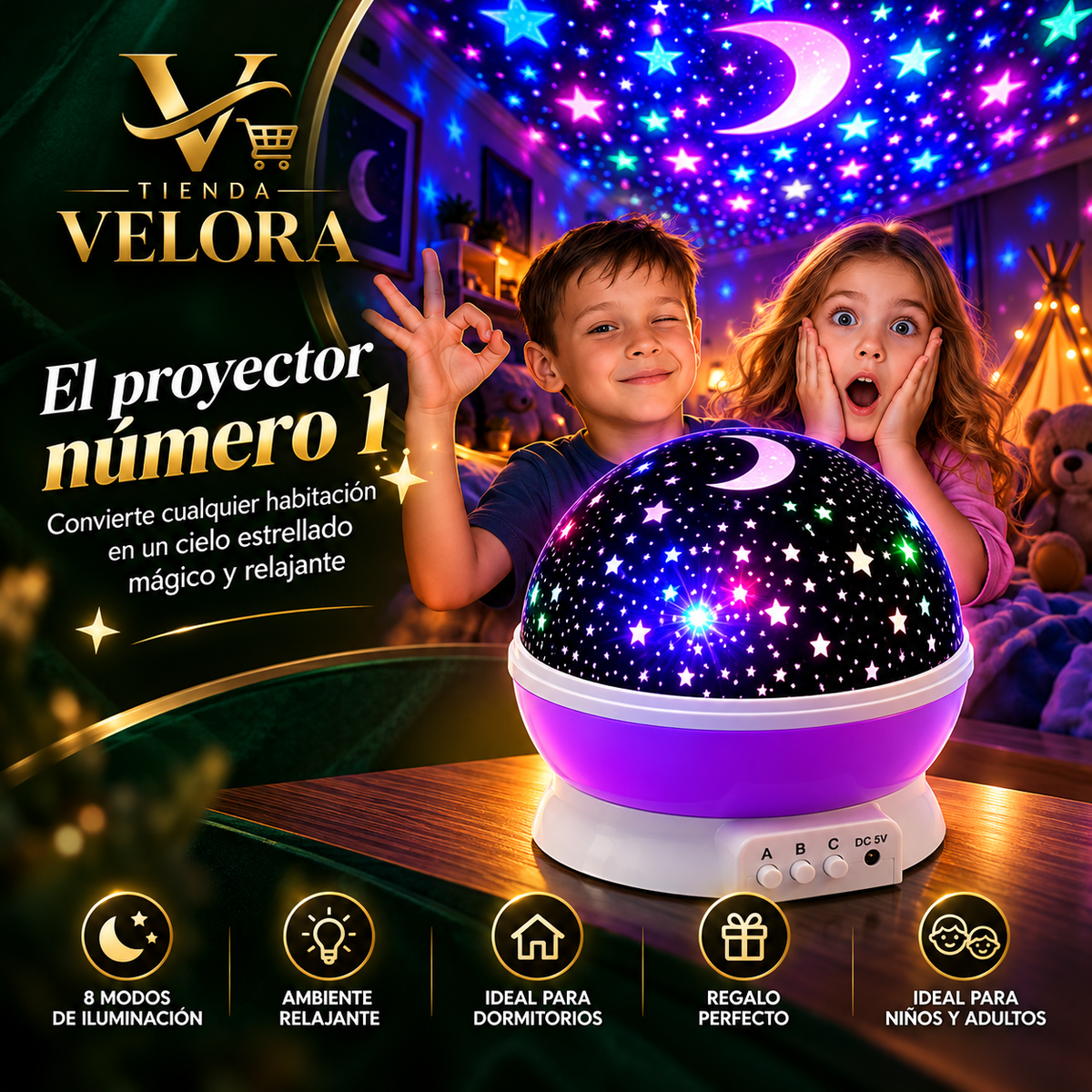 LAMPARA PROYECTOR STAR MASTER V-1169